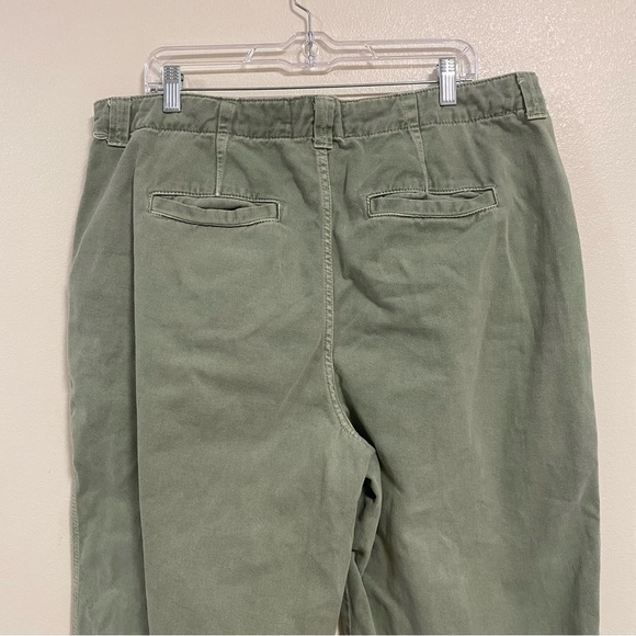 Boden Jeans Women’s Size 14R Sage Green Barrel Style pants - Picture 7 of 15